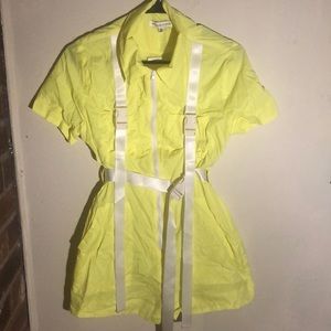 Neon yellow jumpsuit from dolls kill
